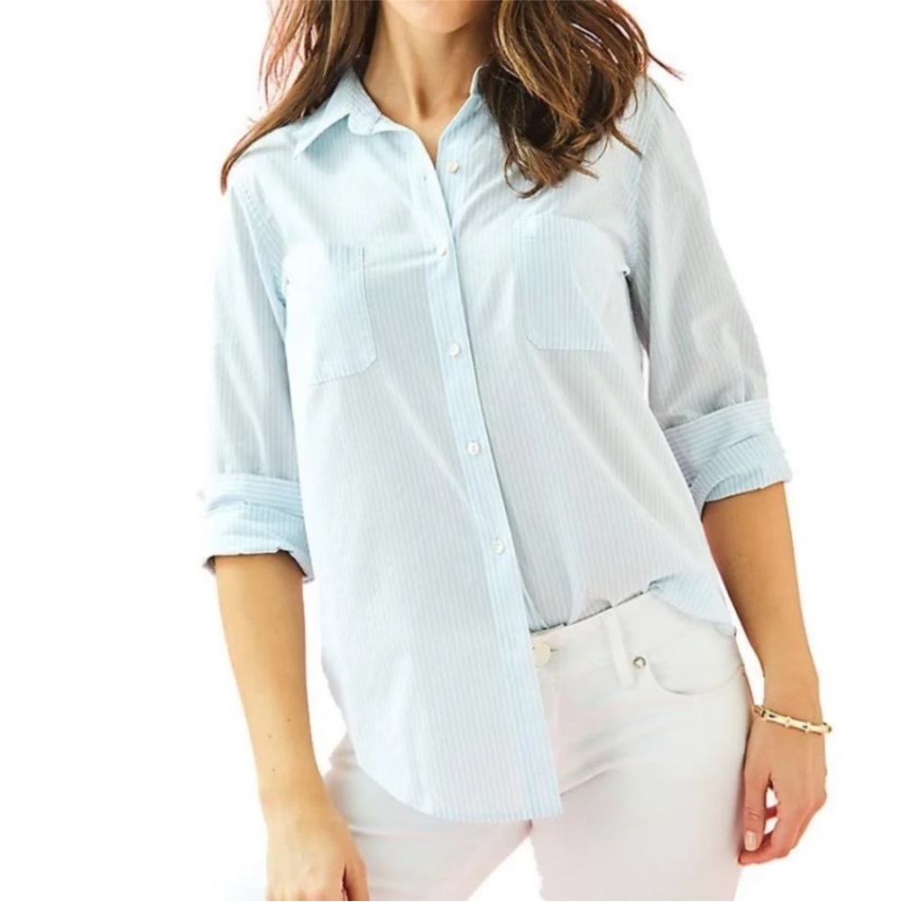 Lilly Pulitzer button down shirt